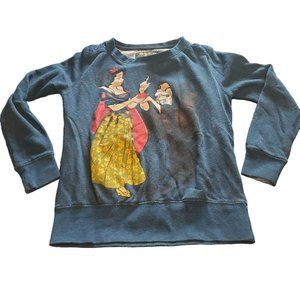 Disney Sz S Fairytale Designer Collection Snow White & the Hag Blue Sweatshirt